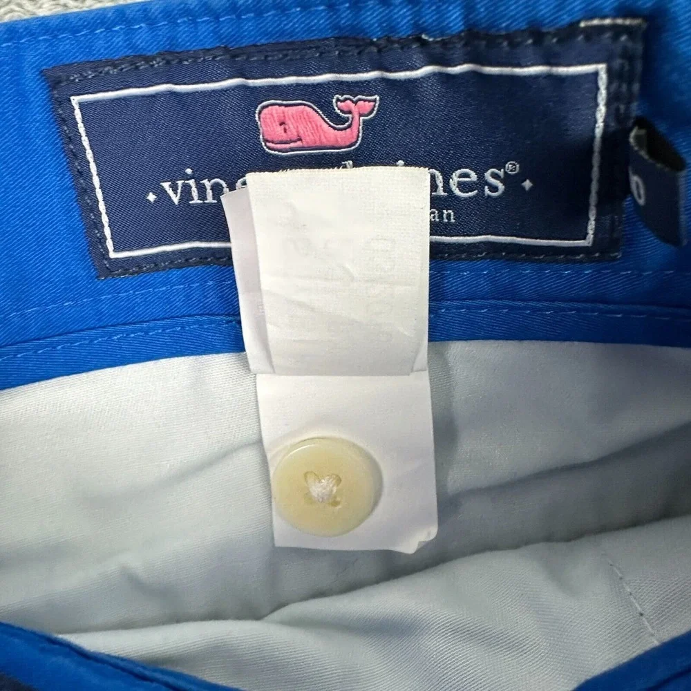 Vineyard Vines Club Shorts Men 30 Blue Summer Twill Chino Classic 11